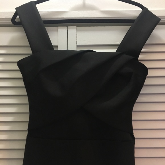 Off the Shoulder BodyCon Dress- Black - Picture 6 of 6